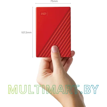 Внешний жесткий диск WD My Passport 2TB (WDBYVG0020BRD) картинка 6